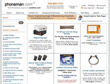 Tablet Screenshot of phoneman.com